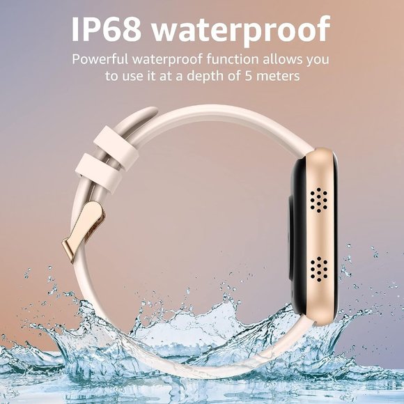 1.95" Full Screen Fitness Tracker with 111+ Sport Modes Smartwatch - Picture 5 of 6